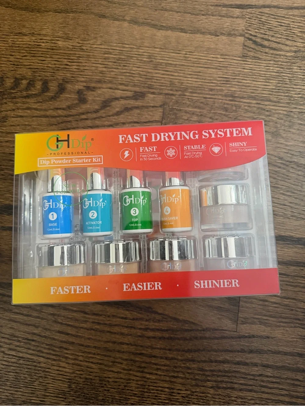 dip Fast Drying System Kit - White and Green Packaging